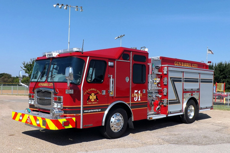 EONE Typhoon X Pumper, Gun Barrel City, Texas The Rig
