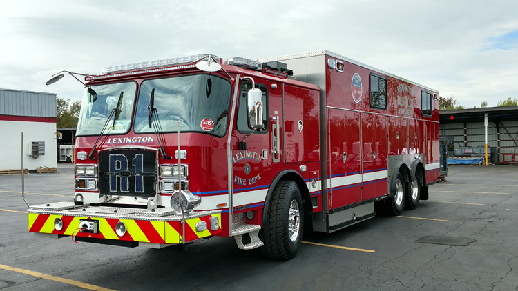 Heavy rescue truck