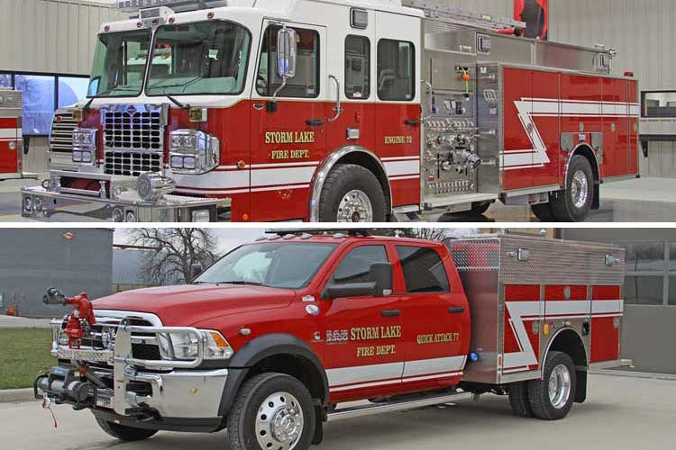 Toyne Builds Custom Pumper-Tanker, Quick Attack for the Storm Lake (IA) Fire Department