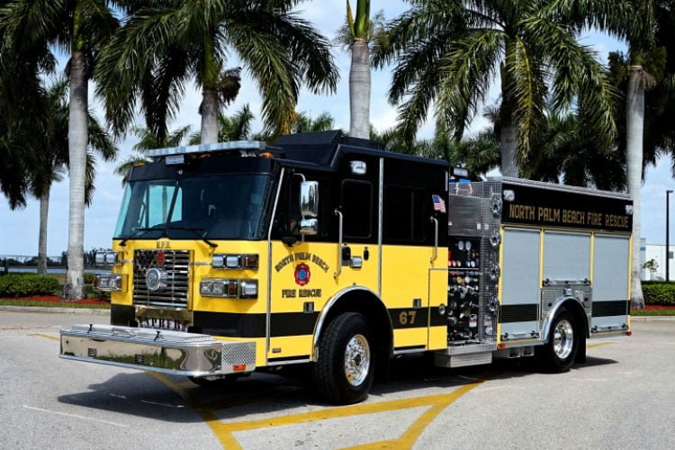 North Palm Beach (FL) Fire Department Custom 1,500/750 Custom Pumper