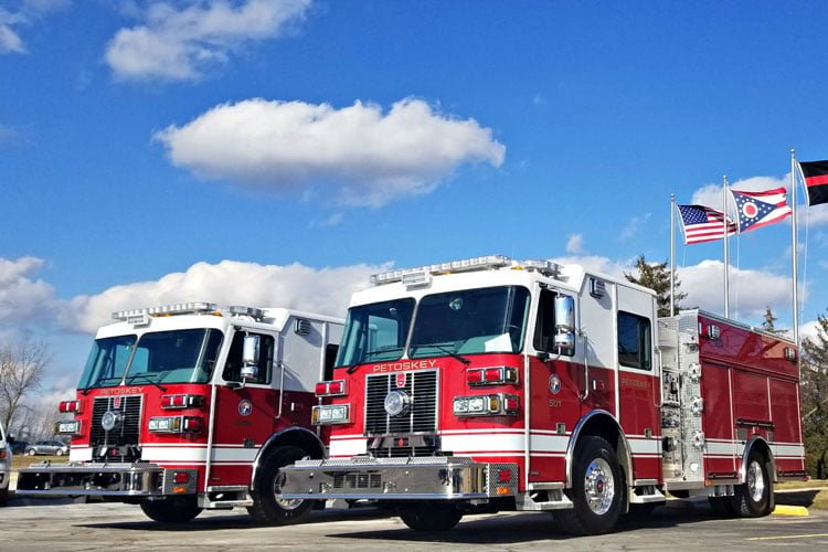 Petoskey (MI) Twin Sutphen Custom Pumpers