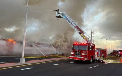 La Junta (CO)’s New Quint Proves Value at Massive Feed Store Fire