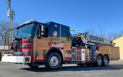 Opelika (AL) Fire Department Gets Sutphen SL 100 Aerial-Ladder Quint