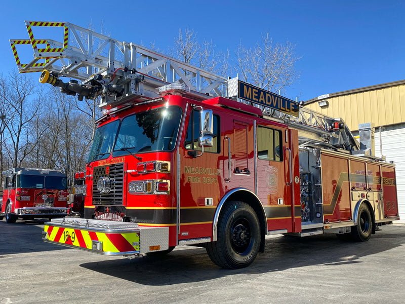 Meadville (PA) Fire Rescue & EMS Returns to Sutphen for SLR 75 Quint