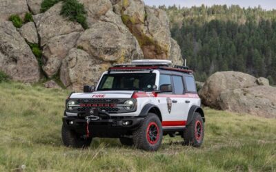 Ford Donates Bronco Wildland Firefighting Command Rig, Modified by Darley, to National Park Service 