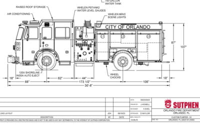 Sutphen Receives 14-Apparatus Order from Orlando (FL) Fire Department