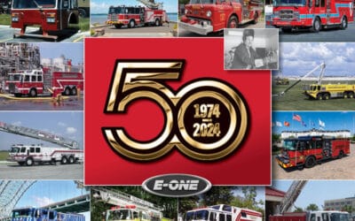 E-ONE Celebrates 50 Years of Fire Industry Leadership, Innovation
