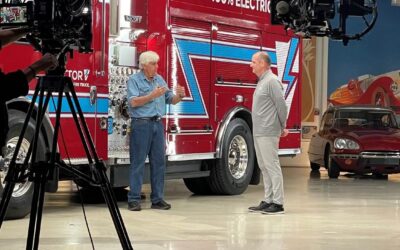 Jay Leno’s Garage Features the Vector, REV Group’s All-Electric Fire Truck