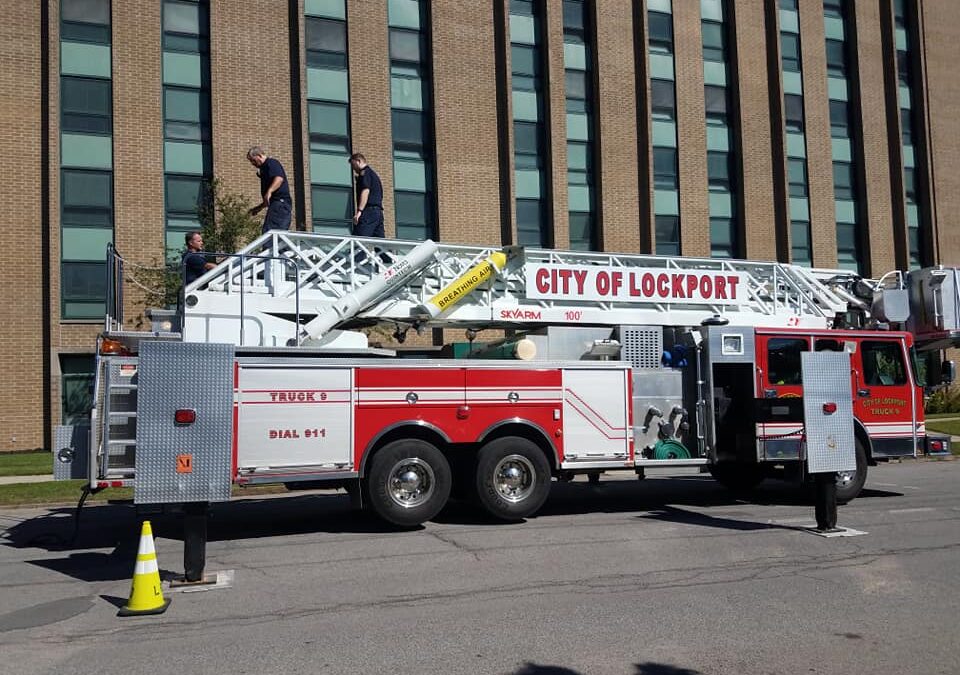Wrong Fluid Puts Lockport (NY) Ladder Truck Out of Commission