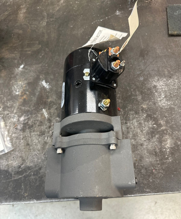 A rotary vane primer pump. (Photos by author)