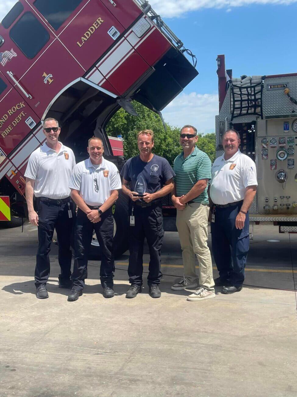 curtis-mullins Recently honored as the NAFA (National Association of Fleet Administrators) Fleet Technician of the Year, Curtis Mullins has spent over a decade behind the scenes, playing a pivotal role in the safety and efficiency of the city’s fire apparatus. (Source: City of Round Rock)