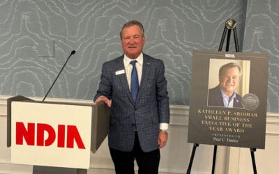 Paul C. Darley Named Kathleen Sridhar Small Business Executive of the Year by National Defense Industry Association