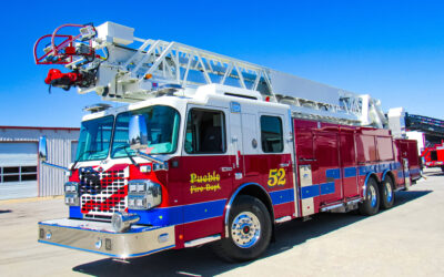 Pueblo (CO) FD Has New Smeal 125-Foot Rear-Mount Aerial