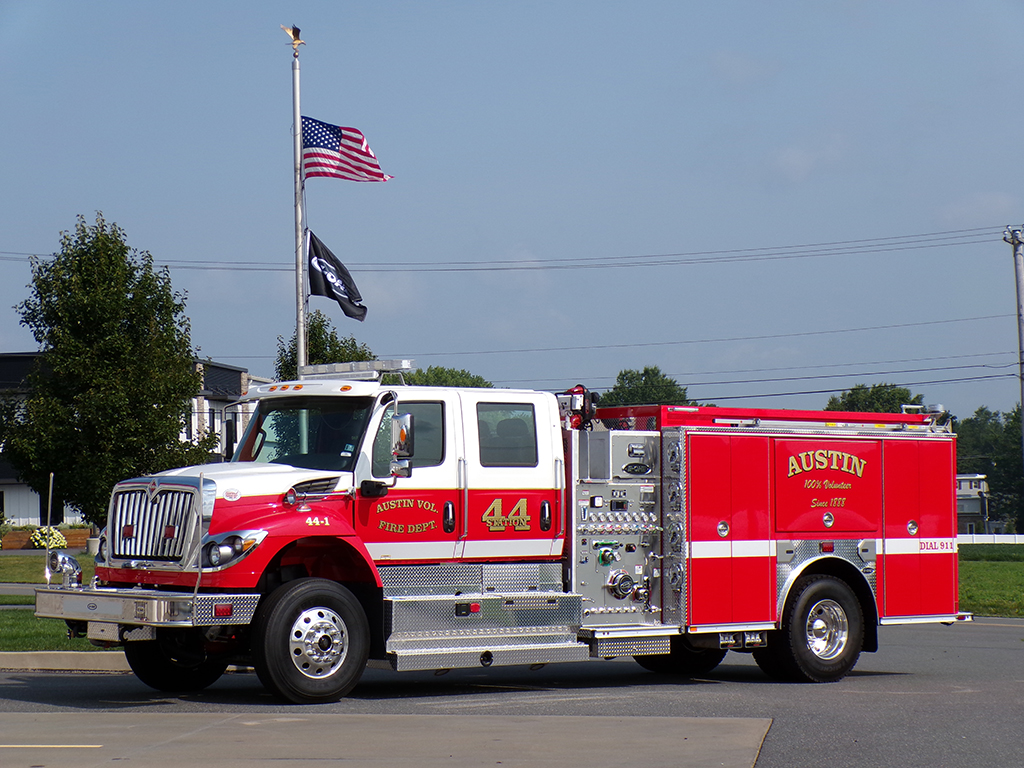 Austin (PA) Volunteer Fire Department, E-ONE pumper